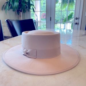 FREE PEOPLE  Blush Boater